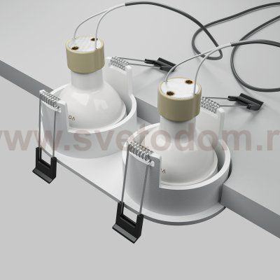 Встраиваемый светильник Technical DL126-02-GU10-W