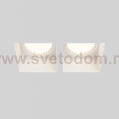 Встраиваемый светильник Technical DL131-GU10-02-W