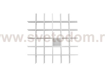 Donolux Led св-к для грильято, 15Вт, D100х100хH46мм, 1350Лм, 4000К, IP20, Ra80, алюминий, блок питания в комплекте