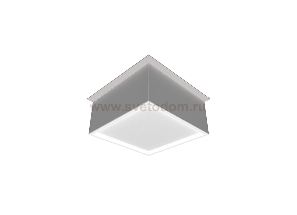 Donolux Led св-к для грильято, 15Вт, D100х100хH46мм, 1350Лм, 3000К, IP20, Ra80, алюминий, блок питания в комплекте