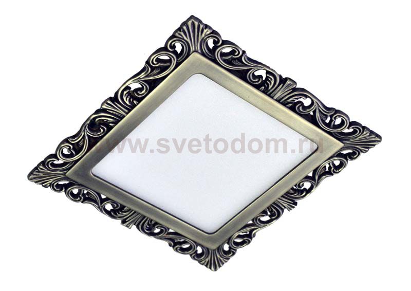 Светодиодная панель Donolux DL18153/3000-AntiquesilverSQ