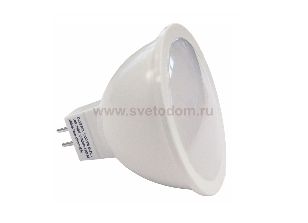 Светодиодная лампа 5W Donolux DL18263/3000 5W GU5.3