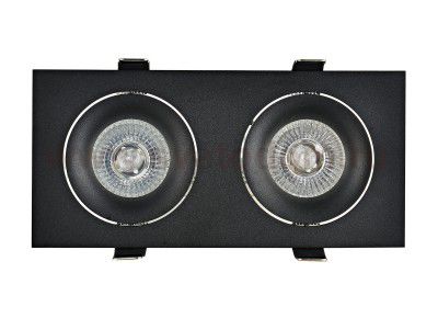Светильник встроенный Donolux DL18412/02TSQ Black