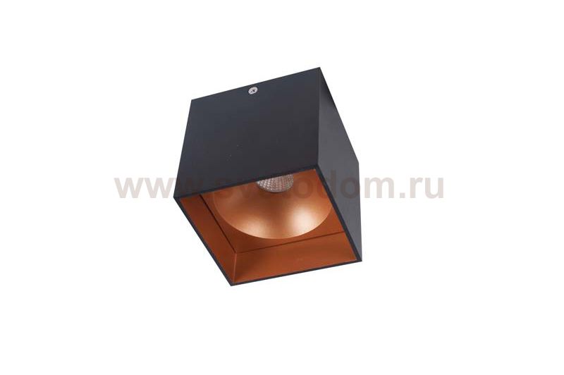 Светильник накладной Donolux DL18416/11WW-SQBlack/Gold 