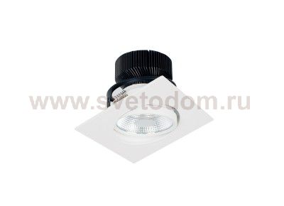 Диммируемый светодиодный светильник встраив.АС110-265В Donolux DL18461/01WW-White SQ Dim