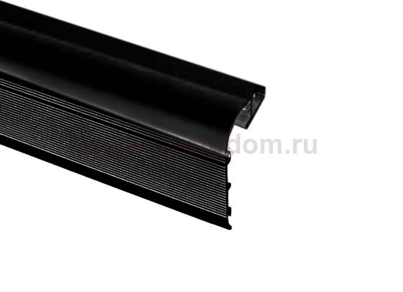 Накладной алюминиевый профиль для ступеней Donolux DL18508 Black