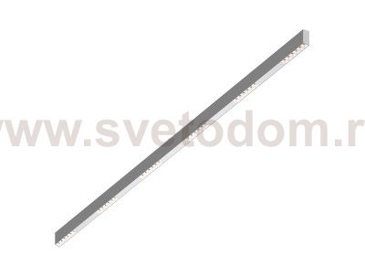 Donolux Led св-к накладной, 36W, 2002х32мм, H71,5мм, 2620Lm, 34°, 3000К, IP20, корпус алюминий, белые модули, белый декор, блок питания AC/DC 24V в комплекте