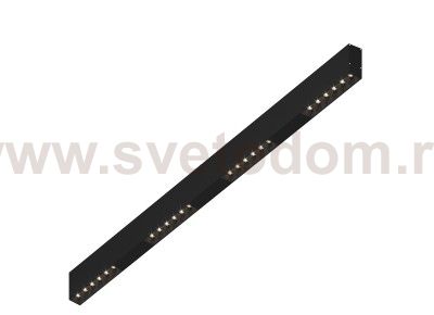Donolux Led св-к накладной, 24W, 1002х32мм, H71,5мм, 1950Lm, 34°, 3000К, IP20, корпус черный, черные модули, черный декор, блок питания AC/DC 24V в комплекте