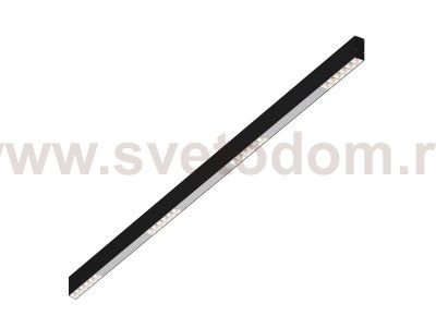 Donolux Led св-к накладной, 24W, 1502х32мм, H71,5мм, 1745Lm, 34°, 3000К, IP20, корпус черный, белые модули, белый декор, блок питания AC/DC 24V в комплекте