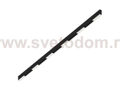 Donolux Led св-к накладной, 36W, 2002х32мм, H71,5мм, 2620Lm, 34°, 3000К, IP20, корпус черный, белые модули, черный декор, блок питания AC/DC 24V в комплекте