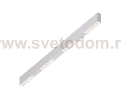 Donolux Led св-к накладной, 24W, 1002х32мм, H71,5мм, 1950Lm, 34°, 3000К, IP20, корпус белый, белые модули, белый декор, блок питания AC/DC 24V в комплекте