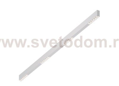 Donolux Led св-к накладной, 24W, 1502х32мм, H71,5мм, 1655Lm, 48°, 3000К, IP20, корпус белый, белые модули, белый декор, блок питания AC/DC 24V в комплекте