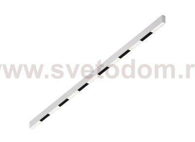 Donolux Led св-к накладной, 42W, 2002х32мм, H71,5мм, 3415Lm, 34°, 3000К, IP20, корпус белый, белые модули, черный декор, блок питания AC/DC 24V в комплекте