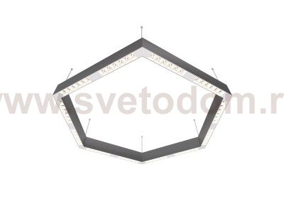 Donolux Led св-к подвесной, 72W, 900х780мм, H71,5мм, 8840Lm, 48°, 3000К, IP20, корпус алюминий, белые модули, белый декор,  блок питания AC/DC 24V в комплекте