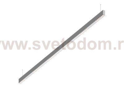 Donolux Led св-к подвесной, 36W, 2002х32мм, H71,5мм, 2620Lm, 34°, 3000К, IP20, корпус алюминий, белые модули, белый декор, блок питания AC/DC 24V в комплекте