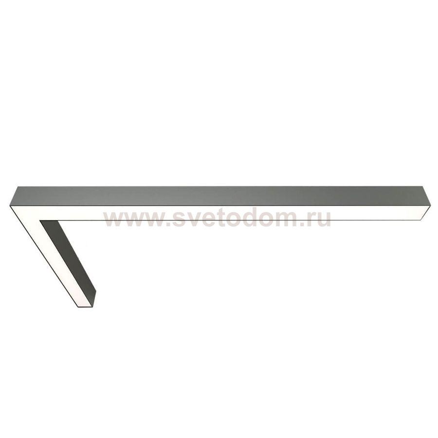 Donolux накладной светодиодный светильник, 86,4 Ватт, 8640Lm, 4000К, IP20, 500х1000мм, H73мм, Алюминий