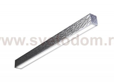Donolux LED Подвесной св-к 1019х80х69 мм , 38,4W, 2640Lm, 3000К, IP20, декор: Патинированное серебро