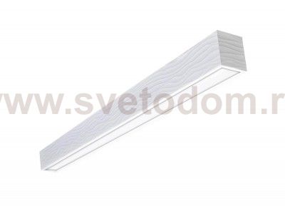 Donolux LED Подвесной св-к 1019х80х69 мм , 38,4W, 2640Lm, 3000К, IP20, декор:  Белая волна