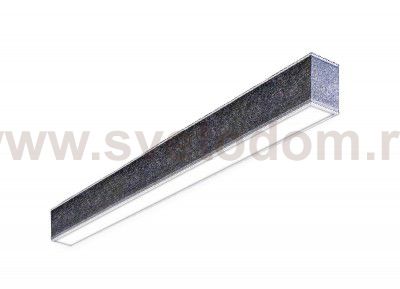 Donolux LED Подвесной св-к 1019х80х69 мм , 38,4W, 2640Lm, 3000К, IP20, декор: Античное серебро