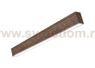 Donolux LED Подвесной св-к 1019х80х69 мм , 38,4W, 2640Lm, 3000К, IP20, декор:  Мозаика античное золото