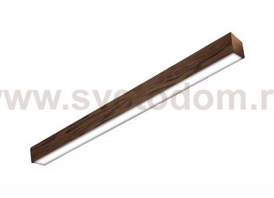 Donolux LED Подвесной св-к 2019х80х69 мм , 76,8W, 5280Lm, 3000К, IP20, декор:  Дуб массив