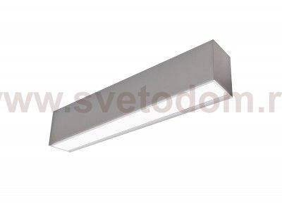 Donolux Led св-к настенный, 76,8W, 2000х42,3мм, H90мм, 2640/2640Lm,3000К, IP20, корпус алюминий, блок питания AC/DC 24V в комплекте