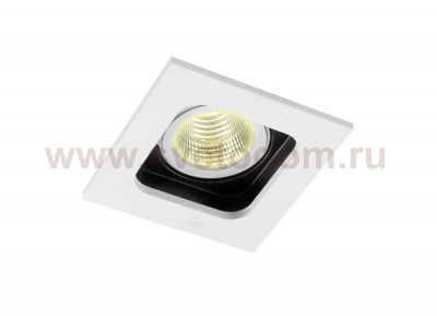 Светильник встраиваемый Donolux DL18614/01WW-SQ White/Black