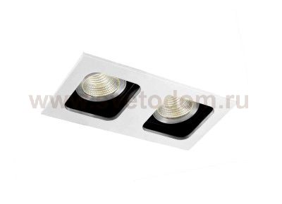 Светильник встраиваемый Donolux DL18614/02WW-SQ White/Black