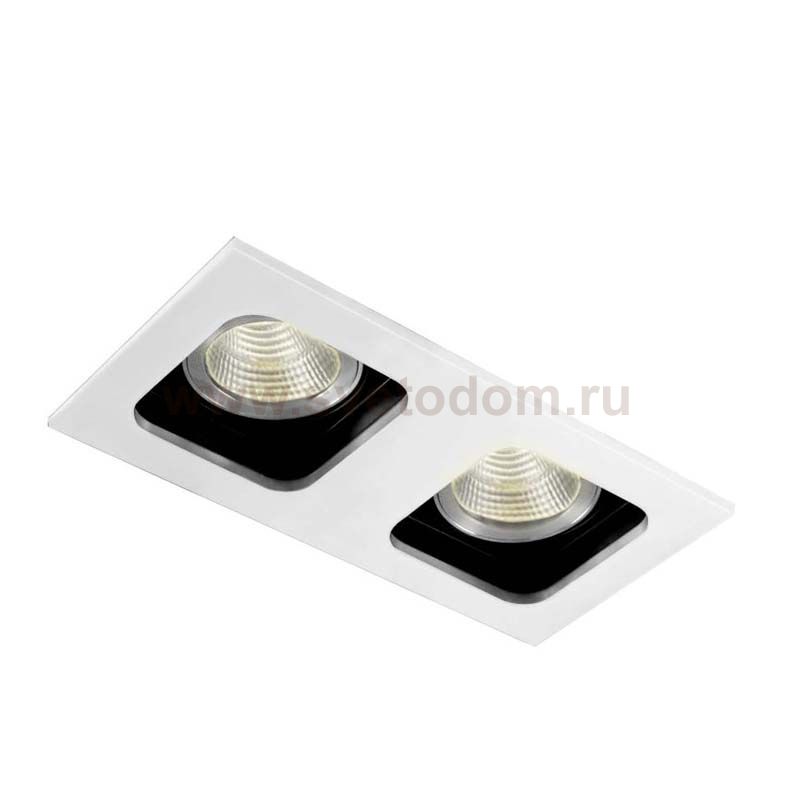 Светильник встраиваемый Donolux DL18614/02WW-SQWhite/Black