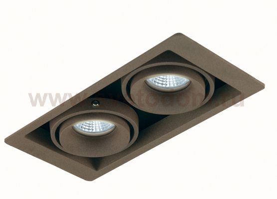 Светильник встраиваемый Donolux DL18615/02WW-SQChampagne/Black