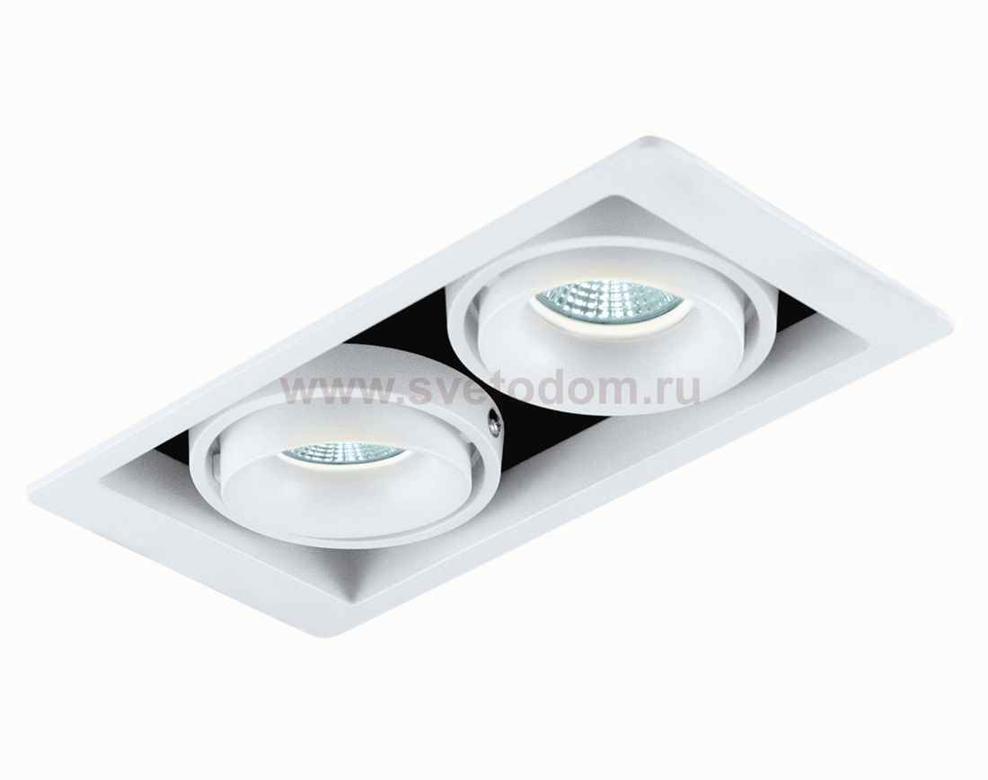 Светильник встраиваемый Donolux DL18615/02WW-SQWhite/Black