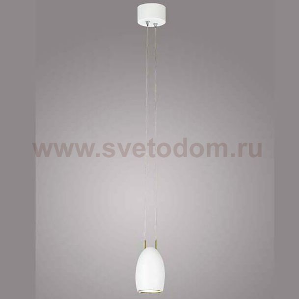 Donolux Светильник светодиодный, подвесной, 13Вт, 1170LM, 3000К, IP20, 30°, D109х1200 мм, Белый+ист.