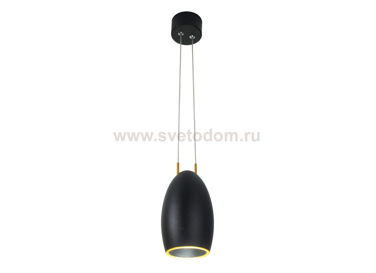 Светильник светодиодный Donolux DL18691/WW-S Black/Gold