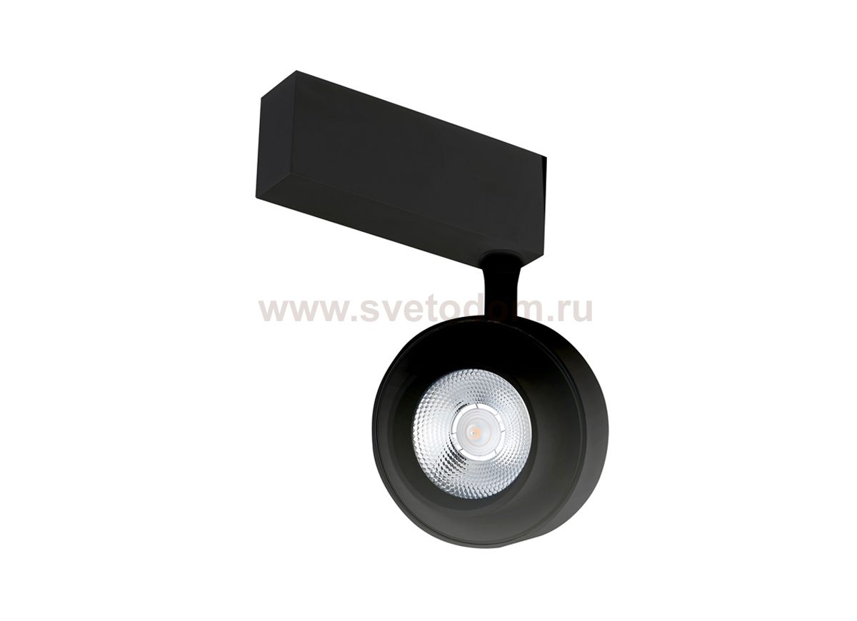 Donolux Led св-к для МШС, DC 24В, 15Вт, D112хL67xH200мм, 928Лм, 24°, 4000К, IP20, Ra >80, черный
