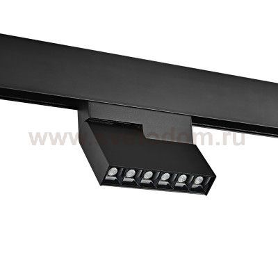Светодиодный светильник для магнитного шинопровода Donolux DL18786/06M Black