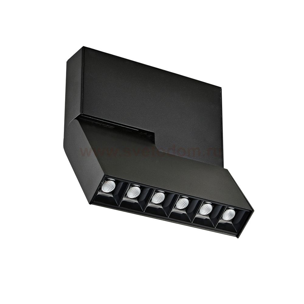 Светодиодный светильник для магнитного шинопровода Donolux DL18786/06M Black