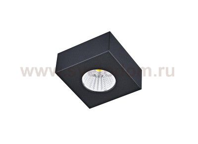 Светильник светодиодный накладной Donolux DL18812/7W Black SQ