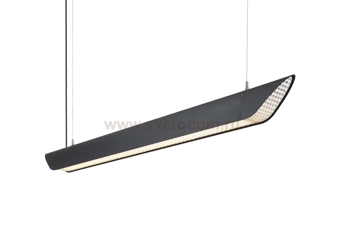 Donolux подвесной LED св-к 1380х75х105мм, 36W, 2008Лм, 4000К, IP20, блок питания в комплекте