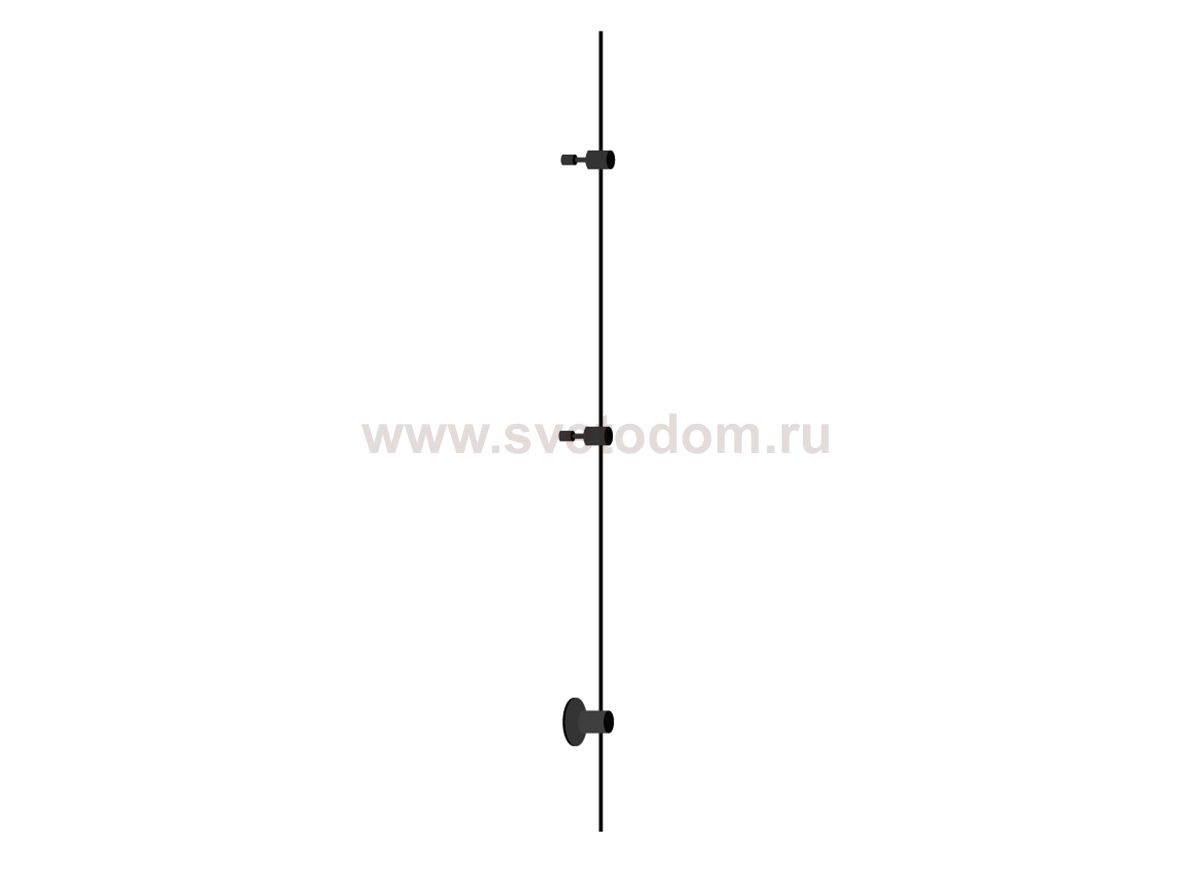 Magnet Modular System «CODE 1.2» DL20223L2000 Base Black Donolux