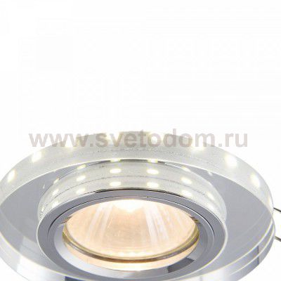 Встроенный светильник с подсветкой Maytoni DL287-2-3W-W Metal