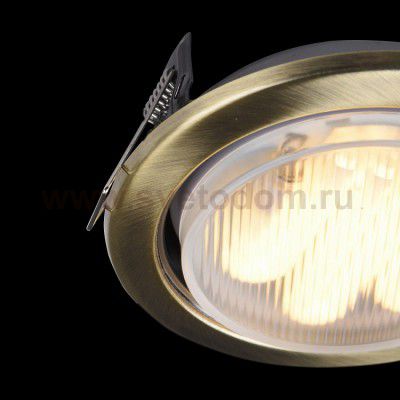 Встроенный светильник Maytoni DL293-01-BZ Metal