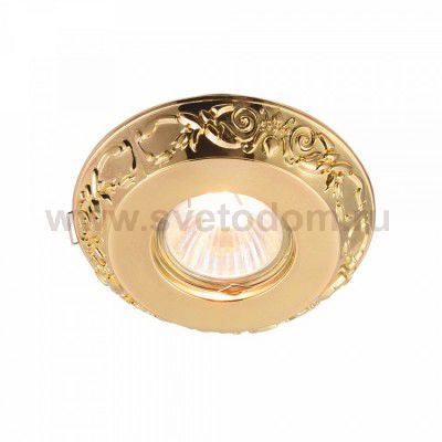 Встроенный светильник Maytoni DL300-2-01-G Metal