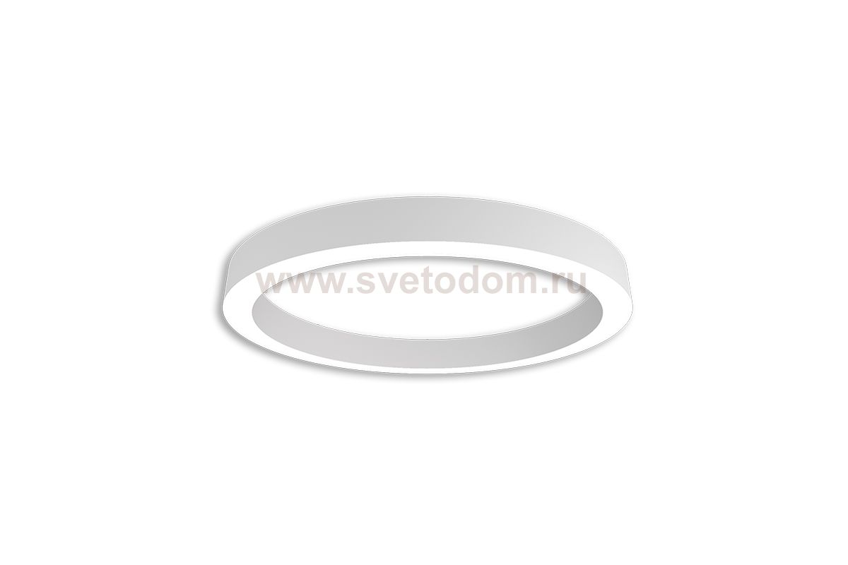 Donolux накладной светодиодный светильник, 72Ватт,5421Lm, 3000К, IP20, H-3000мм., D-800мм. 55х75мм., белый RAL 9003