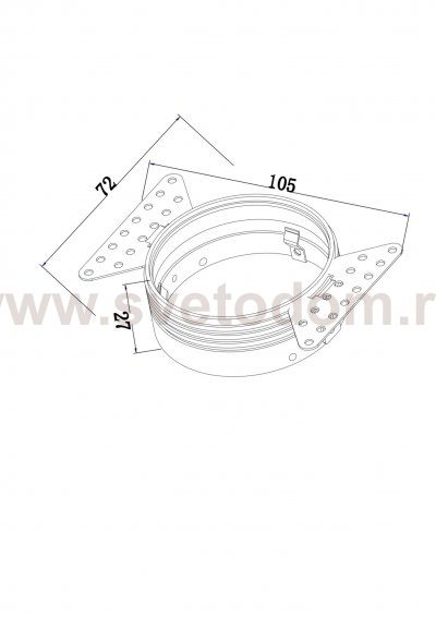 Аксессуар Maytoni DLA048-01W New Series 048