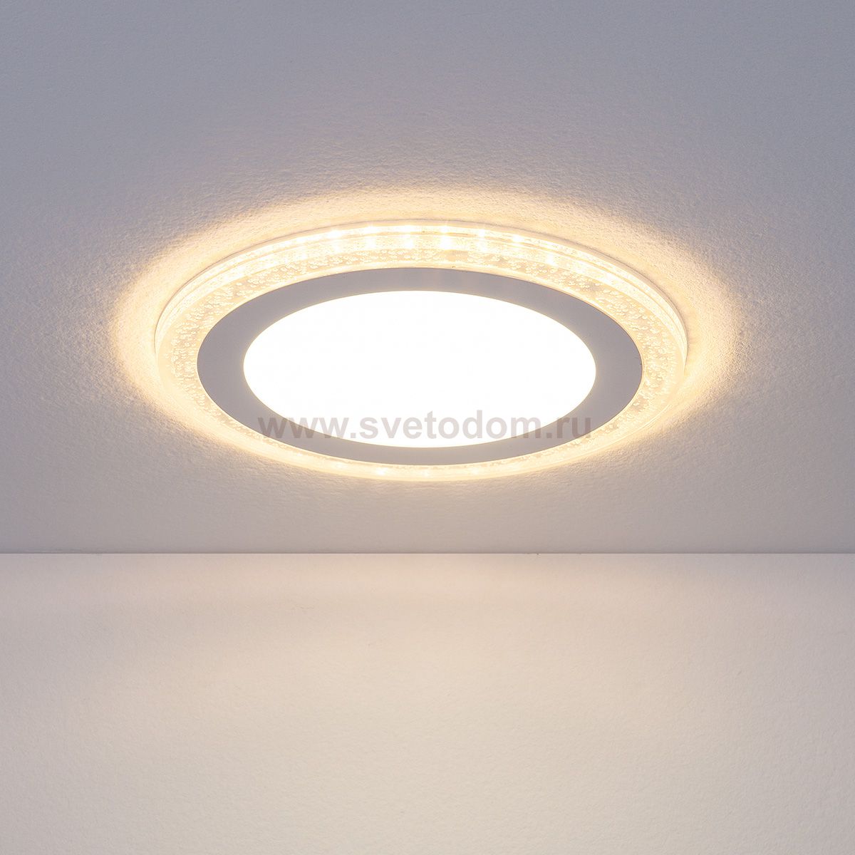 Встраиваемый светодиодный светильник DLR024 7+3W 4200K Elektrostandard