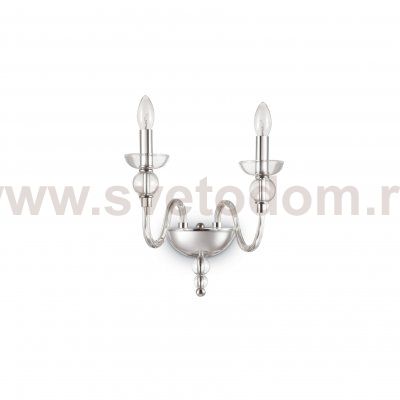 Светильник бра Ideal lux DOGE AP2 TRASPARENTE (44392)