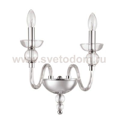 Светильник бра Ideal lux DOGE AP2 TRASPARENTE (44392)