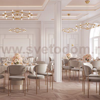 Светильник настенный бра Crystallux DOROTEA AP1 GOLD DOROTEA