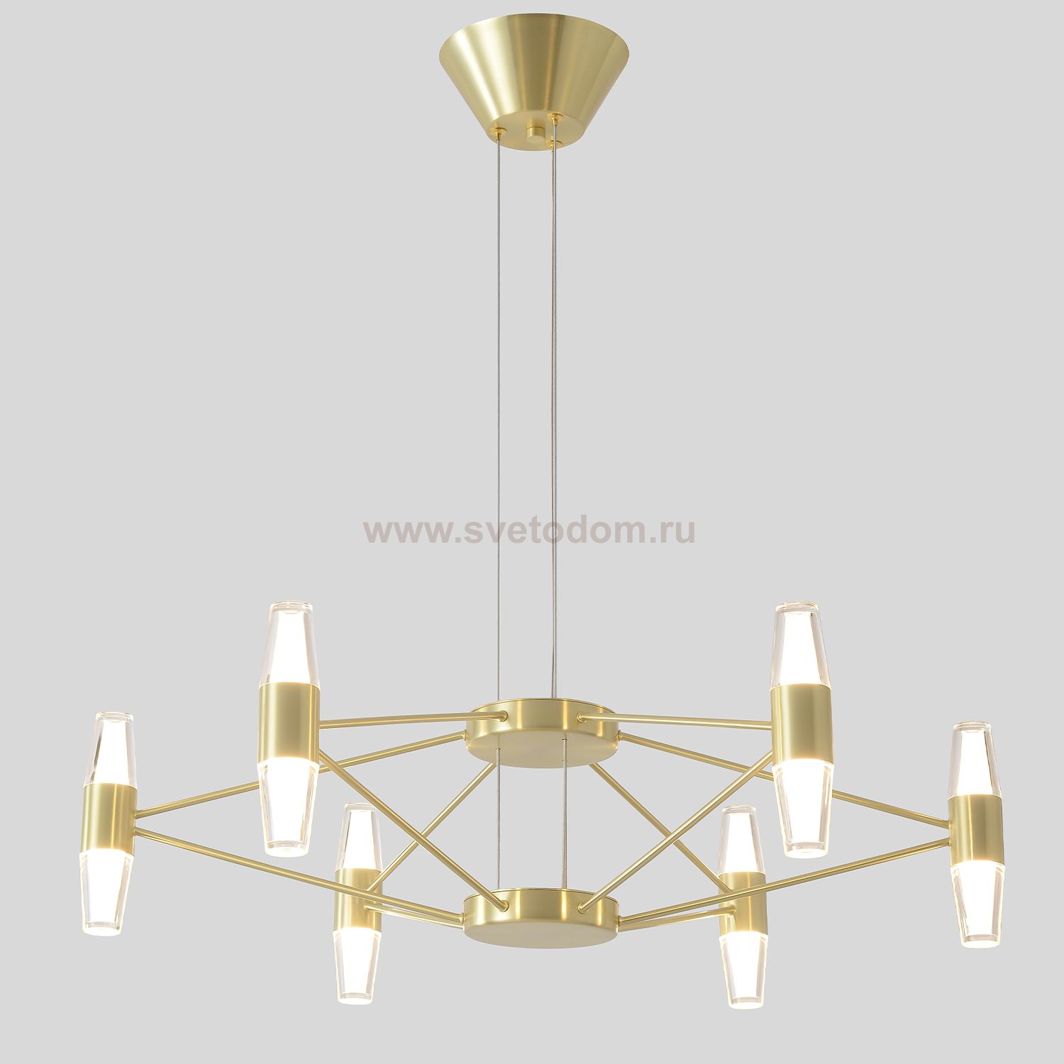 Люстра Crystallux DOROTEA SP6 GOLD DOROTEA