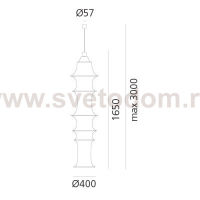 Подвесной светильник Falkland 165 Artemide